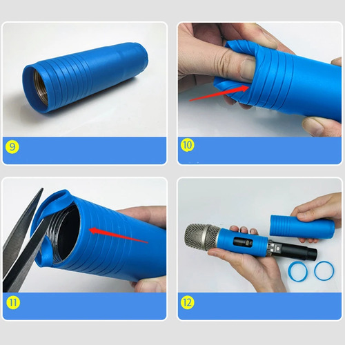 Funda Protectora Elástica Para Micrófono Inalámbrico Color H