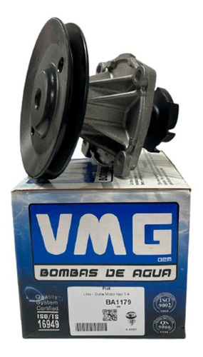 Bomba De Agua Vmg P/ Fiat Duna Uno 1.4 M. Tipo Polea 121mm