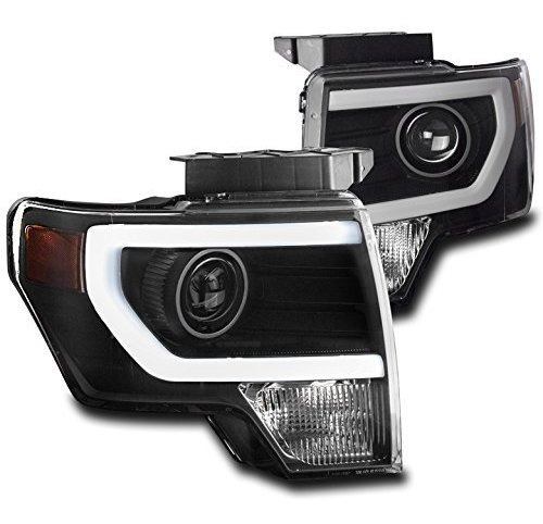 Faros Zmautoparts Led Drl Negro Proyector Delante  Fr6f