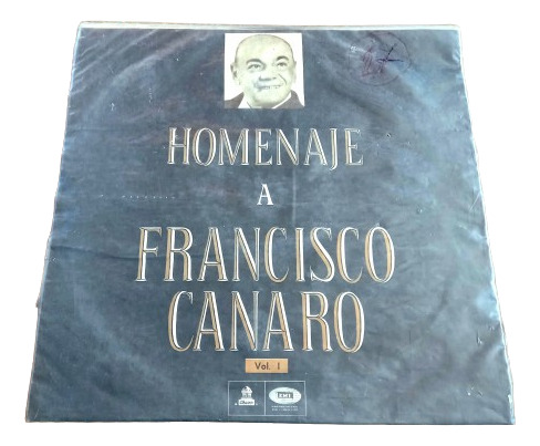 Homenaje A Francisco Canaro Vol.1 - Lp Año 1966 /ver Descrip