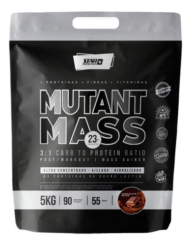 Creatina 300 Gs + Mutant Mass 5 Kg Star Nutrition