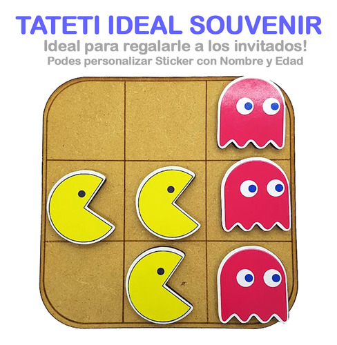 Tateti Rampunzel Flynn Souvenir Cumple Ta-te-ti X30