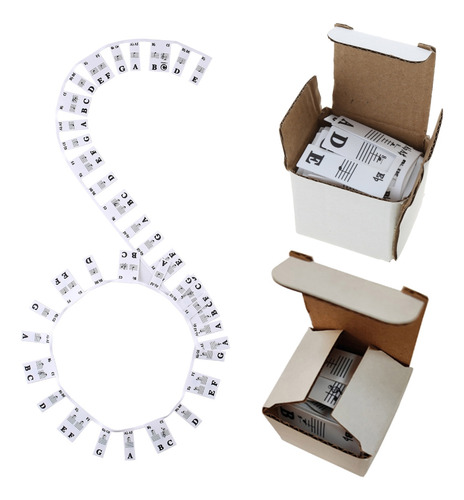 Adhesivos Extraíbles Para Teclado Musical Keys 88 Keys (88 #