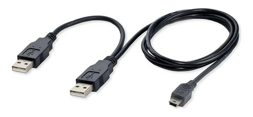 Cable 2 Usb Macho A Mini Usb 5 Pines