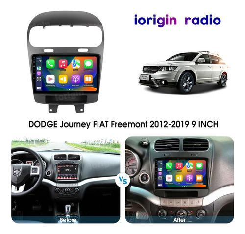Dodge Coolway/fiyue 2012-2019 Android 4 Gb Estéreo Carplay
