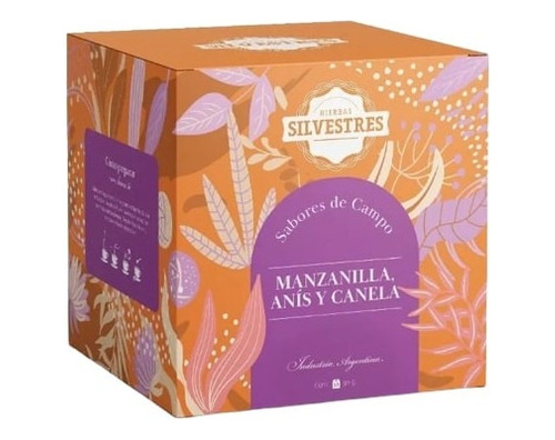 Té Manzanilla Y Canela (15 Bolsitas) Hierbas Silvestres