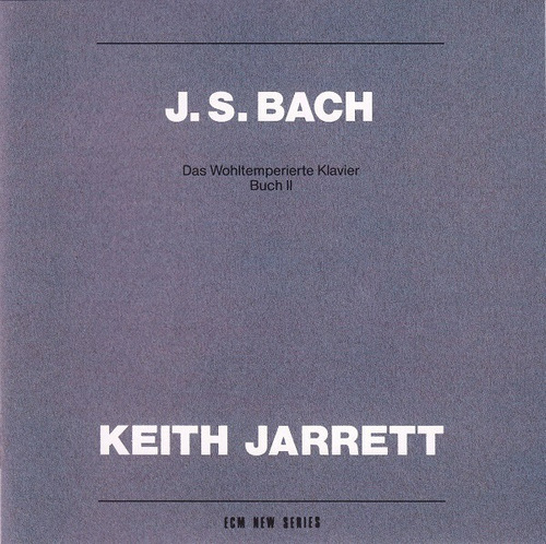 J.s Bach Keith Jarrett Das Wohltemperierte Klavier Cd Nuevo