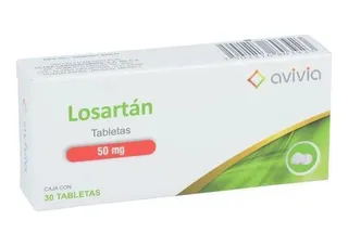 Losartán 50mg 30 Tabletas