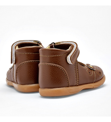 Zapato Bebe Chaparrin Cafe 120-707