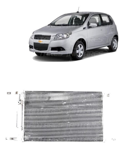 Radiador Condensador Chevrolet Aveo 1.4 L95 2009 2016