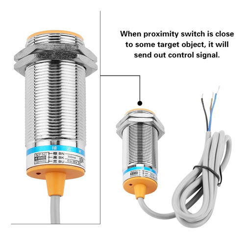 Sensor Proximidad Capacitivo 10mm Npn Lj30a3-10-z/bx Arduino