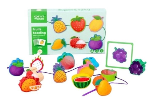 Juego Mano Y Ojo De Enhebrar, Enlazar Y Ensartar Animal