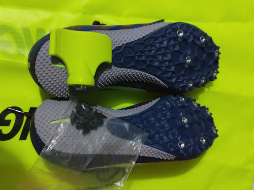 Spikes Atletismo Velocidad Sprint # 3 Gratis Bolsa De Traslado (Usado)
