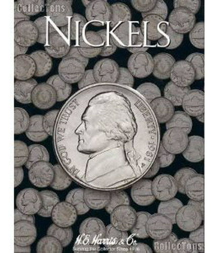 Carpeta Para Colección De Monedas Harris Blank Nickels #2682