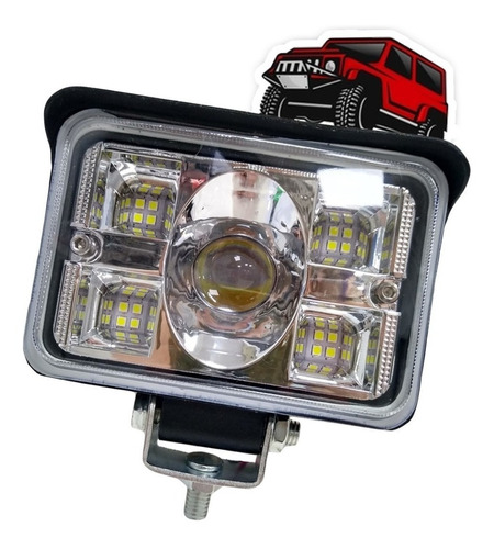 Faro Proyector Led 66 W Rec Blanco/ambar Qkl Drl+luz Señal