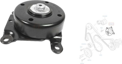 Polia Da Correia Do Alternador Ranger 2.2 3.2 6c1q19a216ba