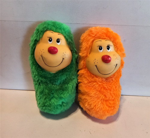 Peluches Antiguos X 2  ( Tipo Duende Rainbow)