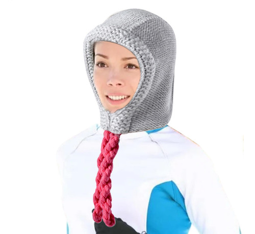 Genérico Gorro De Lana Cálido Mujer,sombrero De Invierno