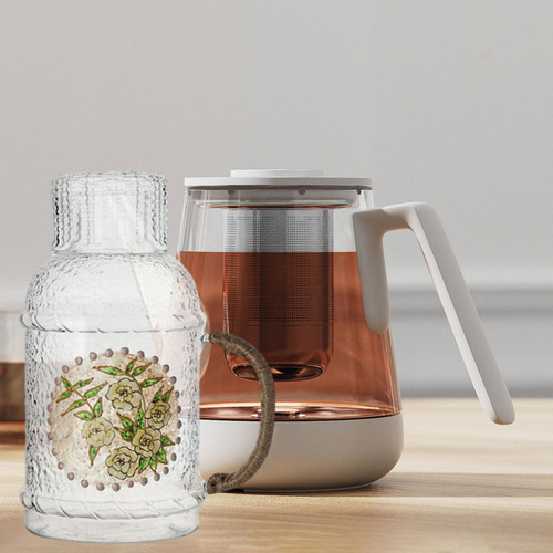 Taza De Cristal Para Hervidor, Vaso Para Helado Camelia