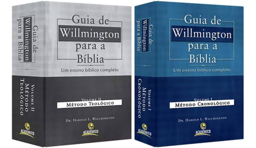 Guia De Willmington Para A Bíblia - 2 Volumes Obra Completa, de Harold L. Willmington. Editora Central Gospel, capa dura em português, 2017