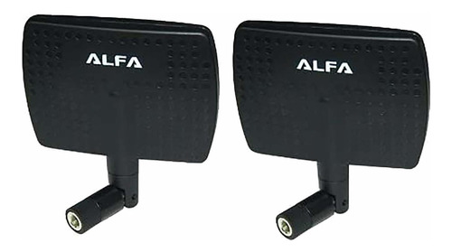 2 Alfa Amplificador Rp Sma Antena Panel Para Atornillar W