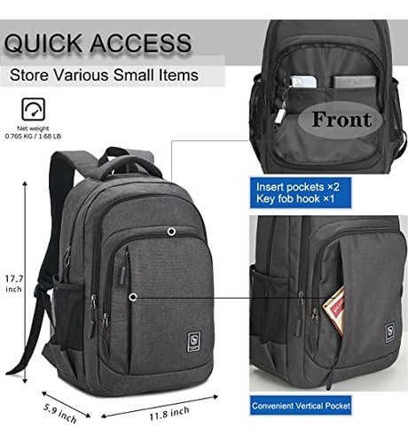 Wirabo Mochila Para Computadora Portátil Para Hombres Mochil