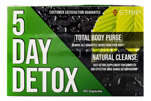 Strip 5 Day Detox Cleanse - Limpieza Completa Del Cuerpo | E