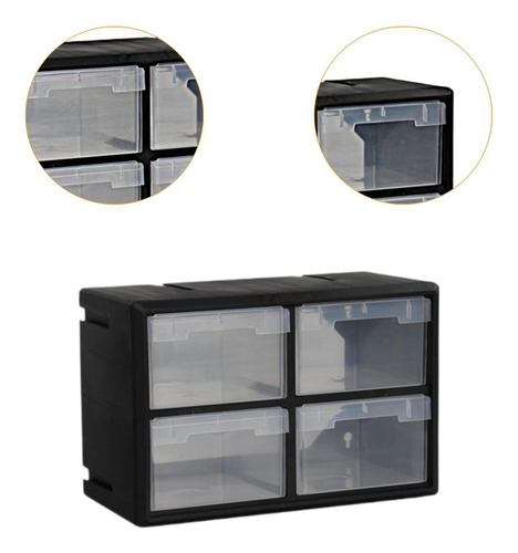 Cf Organizador De Cajones Para Guardar Cosas, 4 Cajones