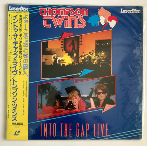 Thompson Twins Into The Gap Live Laserdisc