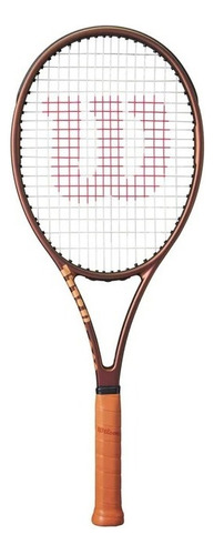 Raqueta De  Tenis  Wilson  Pro Staff  Pro Staff 97l  Color Naranja/bronce  Marco De Dureza 68  Encordado 16 X 19  Grip 4-3/8 