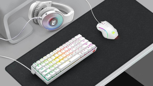 Imagen 5 de 5 de Combo Gamer Redragon S129w K630rgb + Mouse Griffin + Pandora