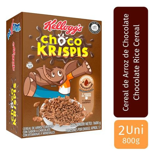 Kelloggs Chocokrispis 2 U/ 800 G