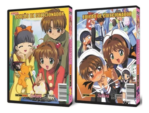 Dvd Sakura Card Captors Clássico + Clear Card Hen + Filmes