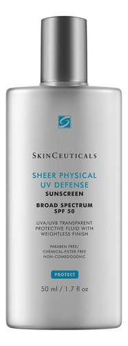 Sheer Physical Uv Defense Spf 50 Skinceuticals