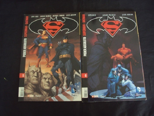 Pack Superman/batman: Poder Absoluto - Completo