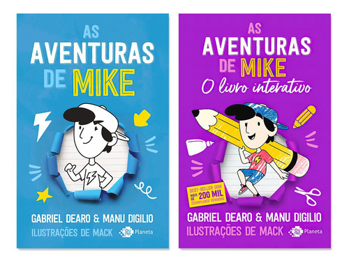 Kit As Aventuras De Mike (vol. 1) + O Livro Interativo