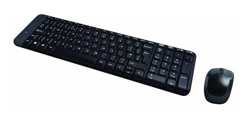 P Kit Logitech Mk220 Wireless (teclado+mouse) Usb Español