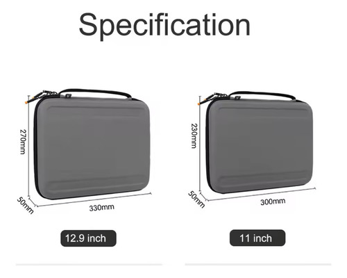 Maletin Wiwu Parallel Hardshell Para iPad 11''