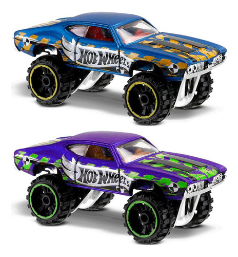 Hot Wheels Muda De Cor Carrinhos Com 2 Unidades