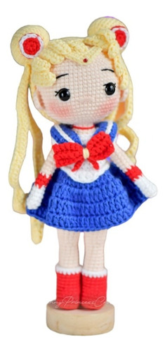 Muñeca En Crochet Inspirada En Sailor Moon Serena