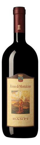 Caja De 6 Vino Tinto Rosso Di Montalcino Banfi 750 Ml