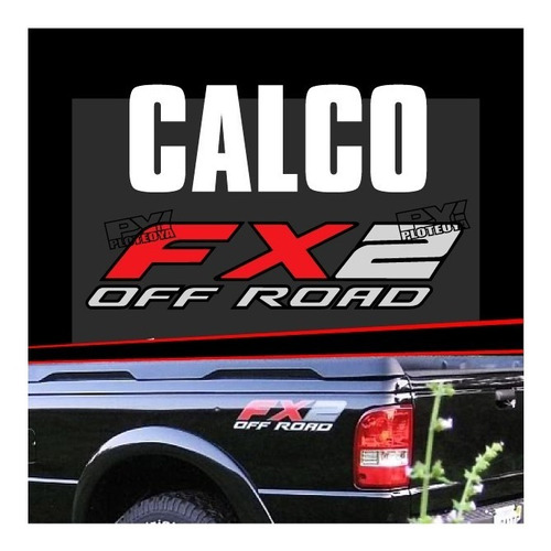 Calco Fx2 Off Road Ford - Ploteoya