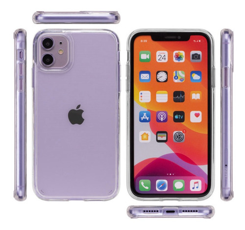 Capa Hybrid Anti-impacto Para Apple iPhone 11 - Transparente