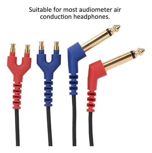 Cable De Auriculares De Audiómetro Para Conducción De Aire D