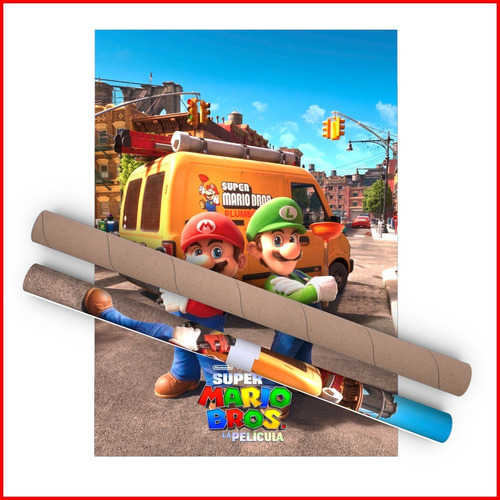 Poster Pelicula Super Mario Bros The Movie 2023 #15 -40x60cm