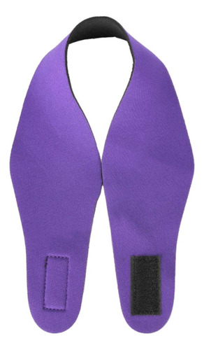 Diadema de neopreno para natación, color violeta, talla M