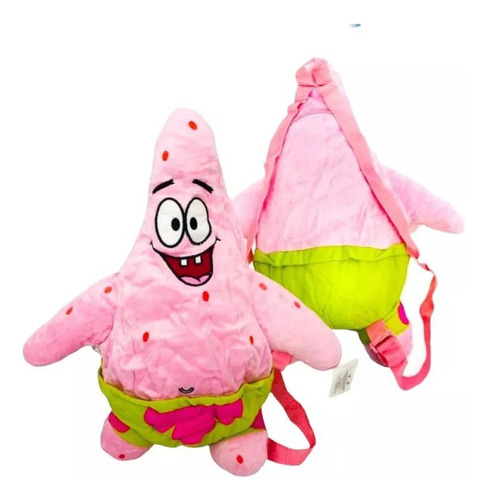 Maleta Peluche Patricio De Bob Esponja 35 Cm