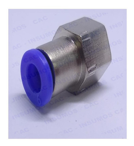 Conector Neumático Recto H Bspt 3/8 - M 10mm 091-05