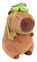 Comprar Capibara De Peluche De 30 Cm C\u002Fmochila Tortuga Importado A1 Correa De Tortuga