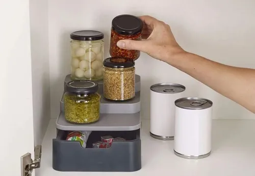 Organizador De Cubiertos Y Utensilios 2 En 1